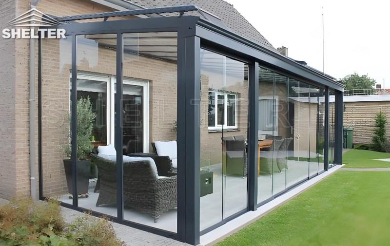 裝陽光房前后對比，看完你就懂差別了！